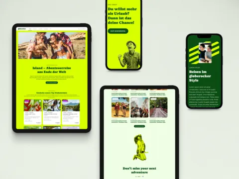 Globerocker with travelcom